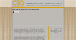 Desktop Screenshot of caryballroom.com